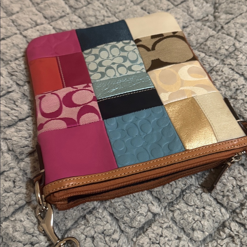 Coach Multicolor Patchwork Bag